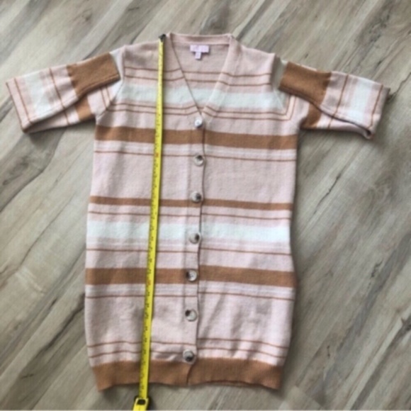 Pink Lily Colourblock Cardigan - Picture 7 of 9